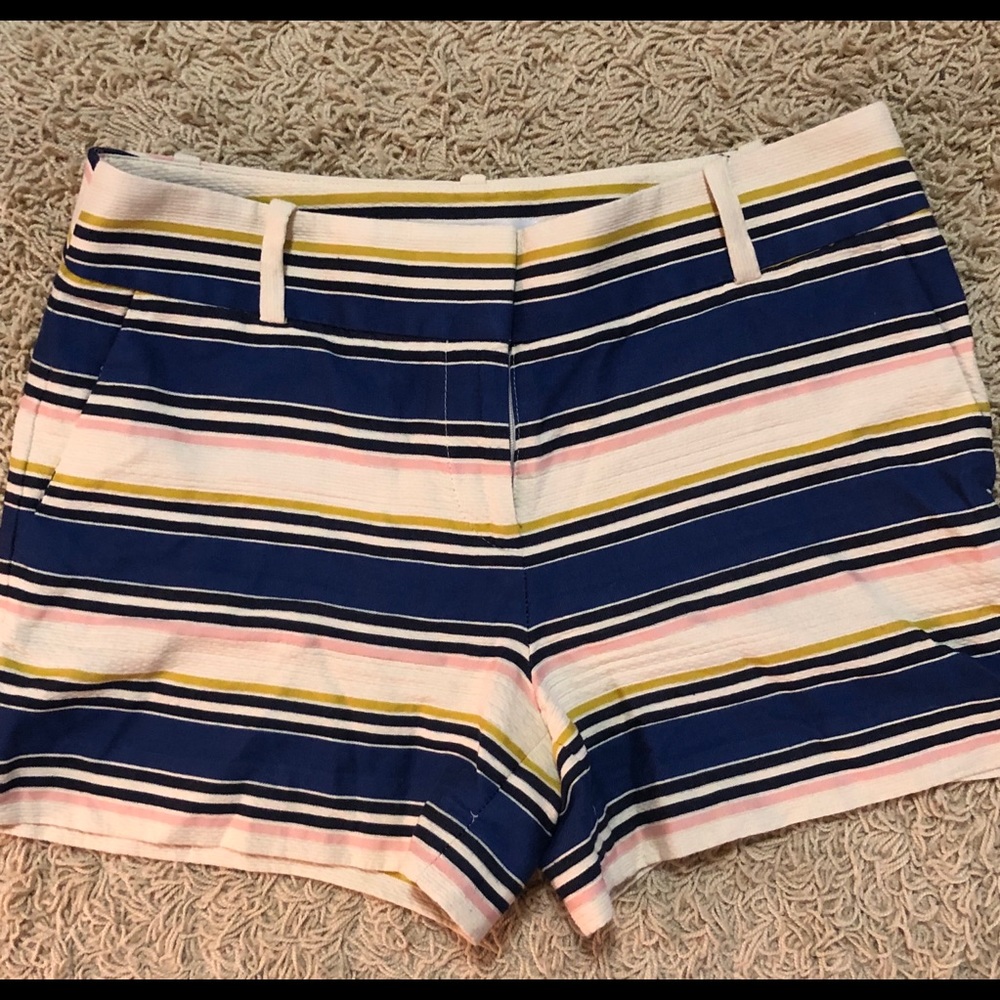 Loft striped shorts